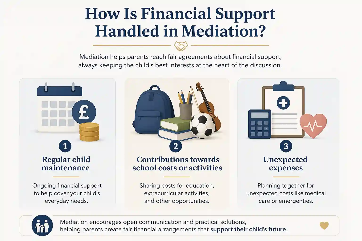 How Is Financial Support Handled in Mediation Bicester